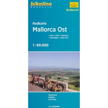 Esterbauer vydavatelství cyklomapa Mallorca Ost 1:60 t. laminovaná