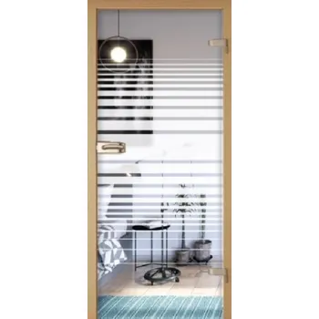 Interiérové dveře INVADO skleněné dveře INVADO AMBER 3