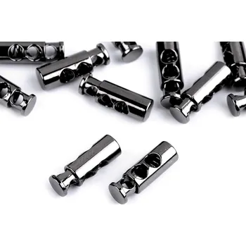 Kovové brzdičky 7x23 mm, barva 3 nikl černý