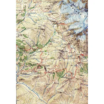 Stanfords Edward knihkupectví mapa Mururata, Illimani (BOL) 1:50 000