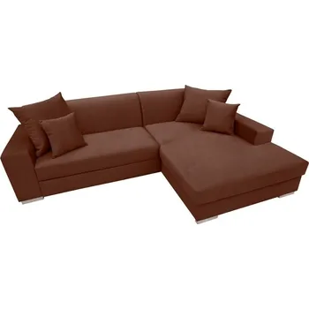 Obývací stěna FALCO Sedací souprava Mexicana P sv.hnědá