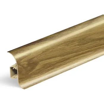 soklová lišta NOVÁK Podlahová - soklová lišta 56x23 PVC dub vinný dvoudílná, 2,5m NGF056