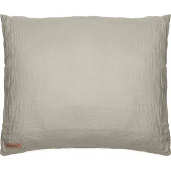 Povlečení POVLAK NA POLŠTÁŘ, mušelínové povlečení, 50 X 60 CM, béžový