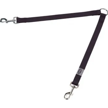 Vodítko pro psa Nobby Rozdvojka na vodítko černá 30 cm