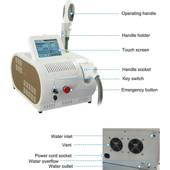 Epilátor IPL laser na epilaci chloupků OPT SHR 03