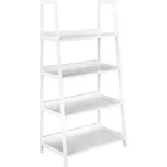Kondela 4-policový regál, bílá, REON TYP 2 121 x 63 x 36 cm