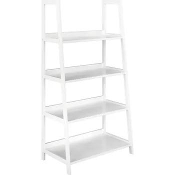 regál Kondela 4-policový regál, bílá, REON TYP 2 121 x 63 x 36 cm