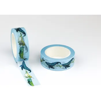 Lepicí páska ePiPí Washi páska - Velryby