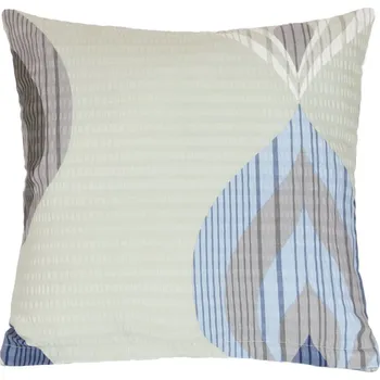 Povlak na dekorativní polštářek Bellatex Povlak na polštář krepový 40 x 40 cm modrošedé slzy