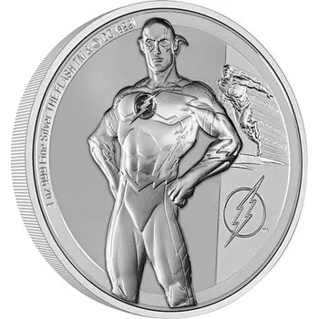Stříbrná mince Flash™ 1 Oz 2022 (Classic Superheroes) - (2.) PROOF