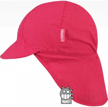 Pokrývka hlavy Kšiltovka čepice klobouk Dráče Sahara 27 růžová s beruškou lehká letní s krytím krku velikost čepic: 50-52cm (2-4 roky, RDX vel. 4)