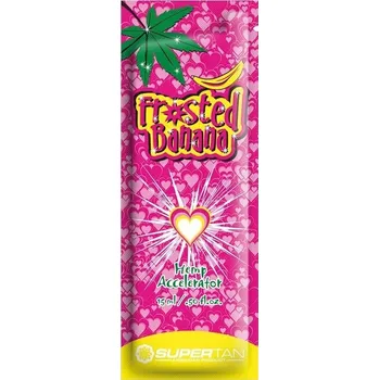 Přípravek do solárií SuperTan Hemp Accelerator Sensations Frosted Banana 15 ml