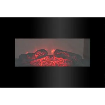 IGOTHERM, elektrický nástěnný krb MEMPHIS s ventilátorem, 1800W, 220-240V/50Hz, 66x46x13cm 8711252536804