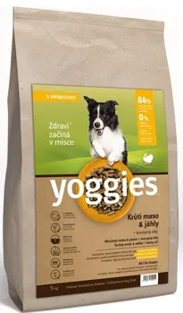 Krmivo pro psa Yoggies Monoproteinové granule s krůtím masem a jáhly