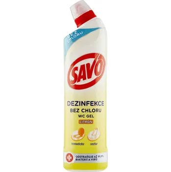 Univerzální čisticí prostředek SAVO WC čistič Citron, 750 ml