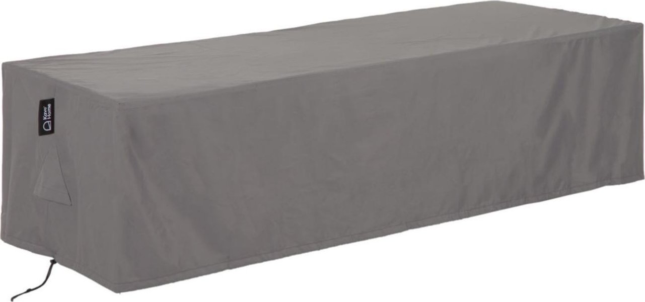Kave Home Šedý ochranný obal na zahradní lehátko Iria 205 x 75 cm