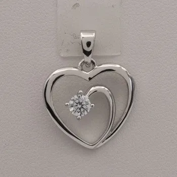 Přívěsek Stříbrný přívěsek srdce