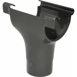 Lansanit Kotlík okapový plastový antracit metalic RG 75/53