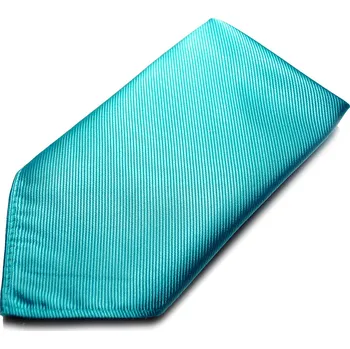 Látkový kapesník Carlo Cardini Hedvábný kapesníček do saka - azurový