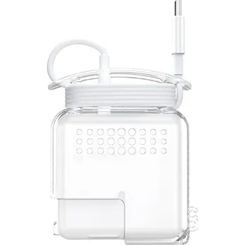 Transparentní měkký obal pro MacBook nabíječku 29W / 30W - čirý