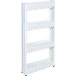 TZB Regál na kolečkách 4 police