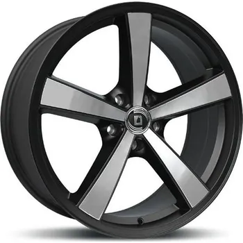 Alu kolo Diewe Trina nero inox 8x18 5x112 ET40 66,6