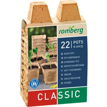Květináč Romberg Květináč Natur 6x6cm, 22ks