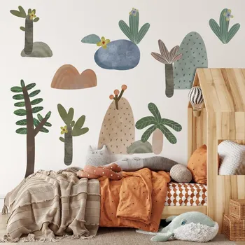 Samolepící dekorace LuxusniObrazy.cz Samolepky na zeď – Exotická krajina