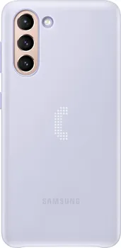 Pouzdro na mobilní telefon Samsung Smart LED Cover pro Samsung Galaxy S21 fialové