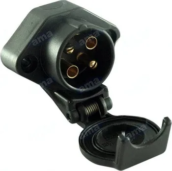 Elektrická zásuvka Zástrčka 4 pólová - samice DIN 72575