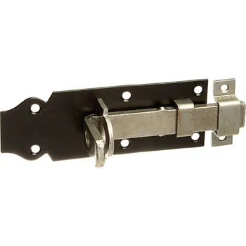 Tesařské kování ALBERTS Zástrč uzamykatelná rovná s poutkem modrý pozink 120