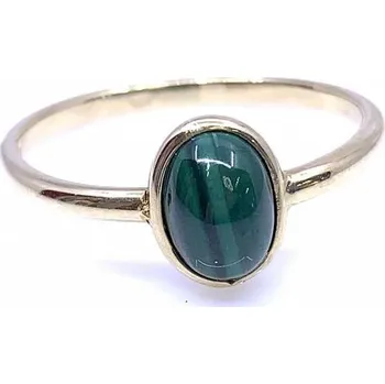 Prsten Diante Zlatý prsten s malachitem 59637918