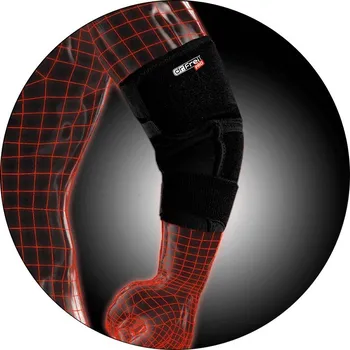 Dr. Frei PRO švýcarská elastická bandáž na loket černá S, M, L, XL Varianta: černá, S
