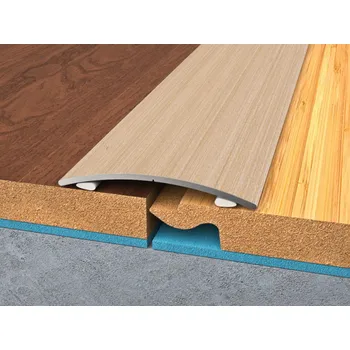 Podlahová lišta ASKO a.s. Profil přechodový, 38mm, hliník, Javor, samolepící, 0,9m
