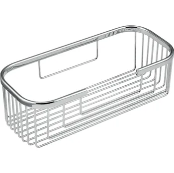 Drátěná police Metalia Polička hluboká velká drát/chrom 29x13x9