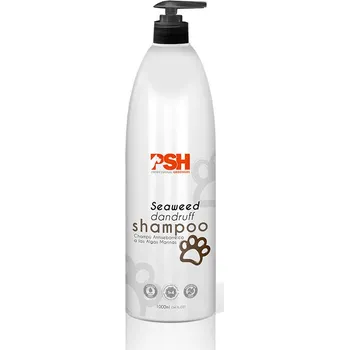 Kosmetika pro psa PSH Šampon pro psy z mořských řas Antiseborický 1000ml (PSH šampon z mořských řas Antiseborický 1000ml. Ideální a doporučovaný na vykoupání po úpravě teriérů a kníračů po trimování. Vyčistí otevřené póry, zklidní kůži a nechá srst krásně lesklou.)