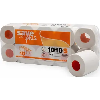 Toaletní papír Toaletní papír Celtex S-Plus 2vrstvy 160 útržků bílý - 10 ks