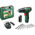 BOSCH Šroubovák vrtací AKU EasyDrill 1200 (Nico) (2x1,5 Ah) + AC set