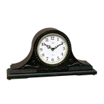 JVD Dřevěné černé melodické stolní hodiny JVD HS11.2