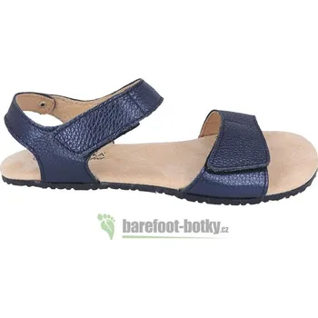 Dámské sandále Protetika barefoot sandály Belita modré metalické 38