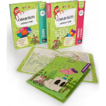 Cestovní hra Albi KVíDO Cyklovýlety zážitkový deník - Morava a Slezsko