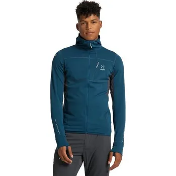 Pánská mikina Haglöfs Mikina Haglofs L.I.M mid Comp Hood modrá