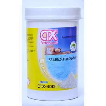 Bazénová chemie Pooltechnika CTX 400 stabilizátor chloru 1 kg