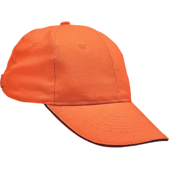 Kšiltovka CERVA GROUP Čepice TULLE, různé barvy UNI oranžové