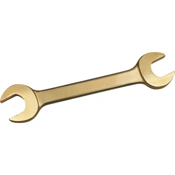 Klíč Dvojitý plochý klíč, 19 x 22 mm, z bronzu, nejiskřivý, pro použití Ex oblasti