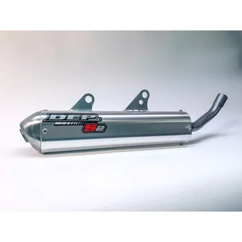 Výfuk pro motocykl Koncovka výfuku DEP Pipes stříbrná KTM SX 250 2019-, Husqvarna TC 250 2019-