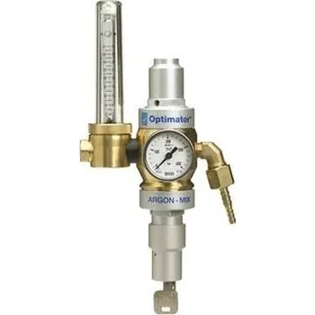 Ventil GasiQ Lahvový úsporný redukční ventil GASIQ Optimator Argon/mix, průtok do 34L - uzamykatelný, W21,8 x G1/4