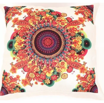 Povlak na polštářek Povlak na polštář mandala s pávy