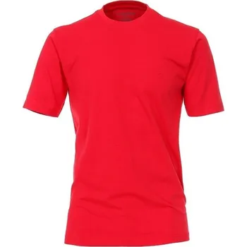 Pánské tričko Pánské tričko Casa Moda 3XL - 7XL krátký rukáv červená Casa Moda ODE-CAS-004200-448 - 6XL