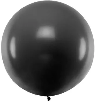 Balónek PartyDeco Jumbo 1 m černý